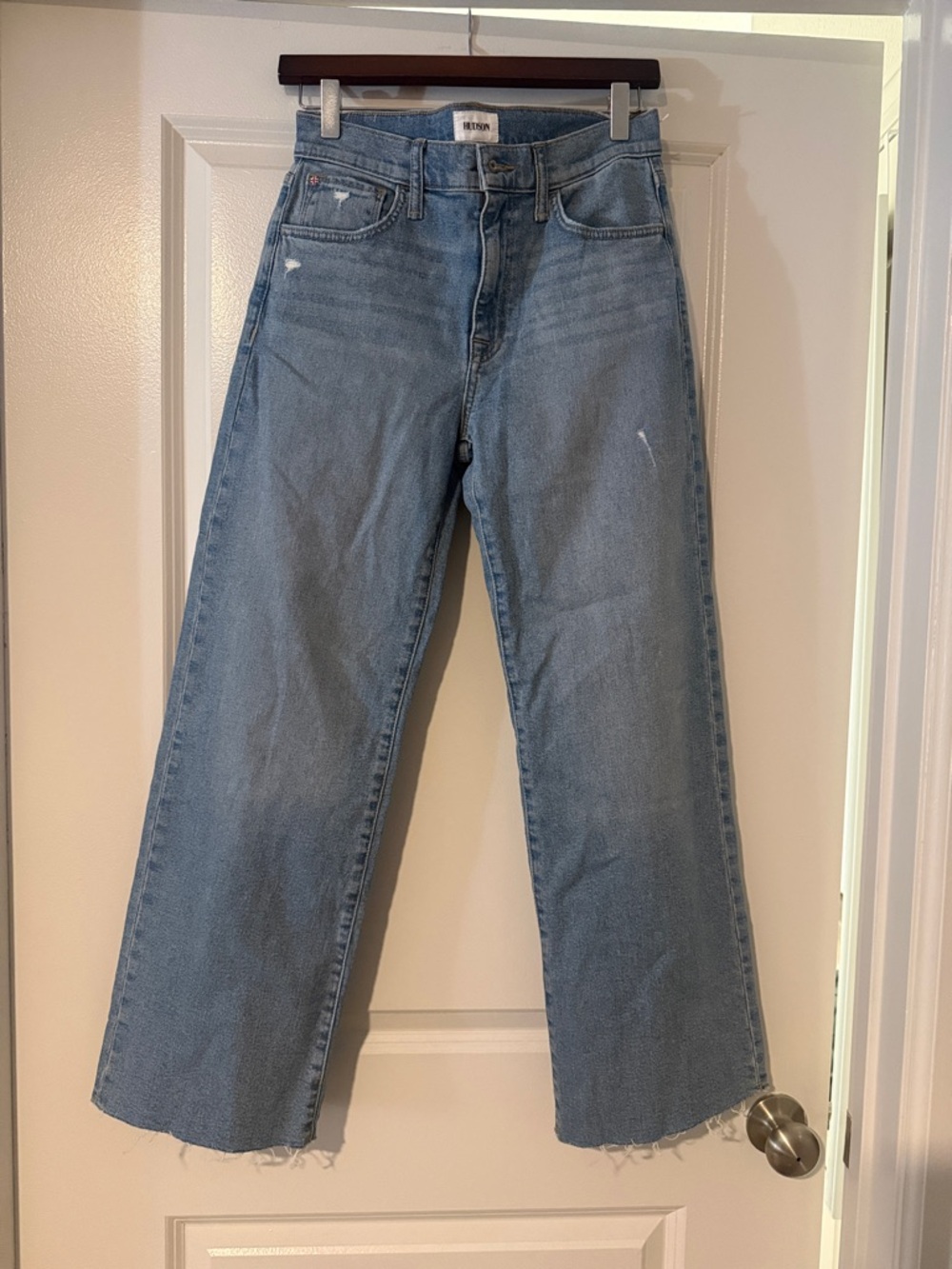 HUDSON JEANS | Rosalie Wide Leg Crop in Sierra
